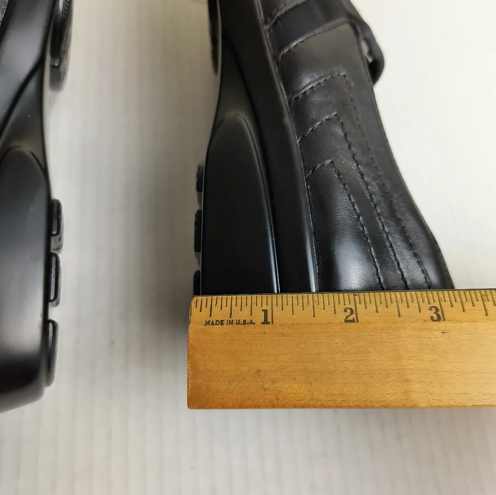 Naturalizer Wilma 7.5W Black Comfort Slip On Loafer Shoes  Casual